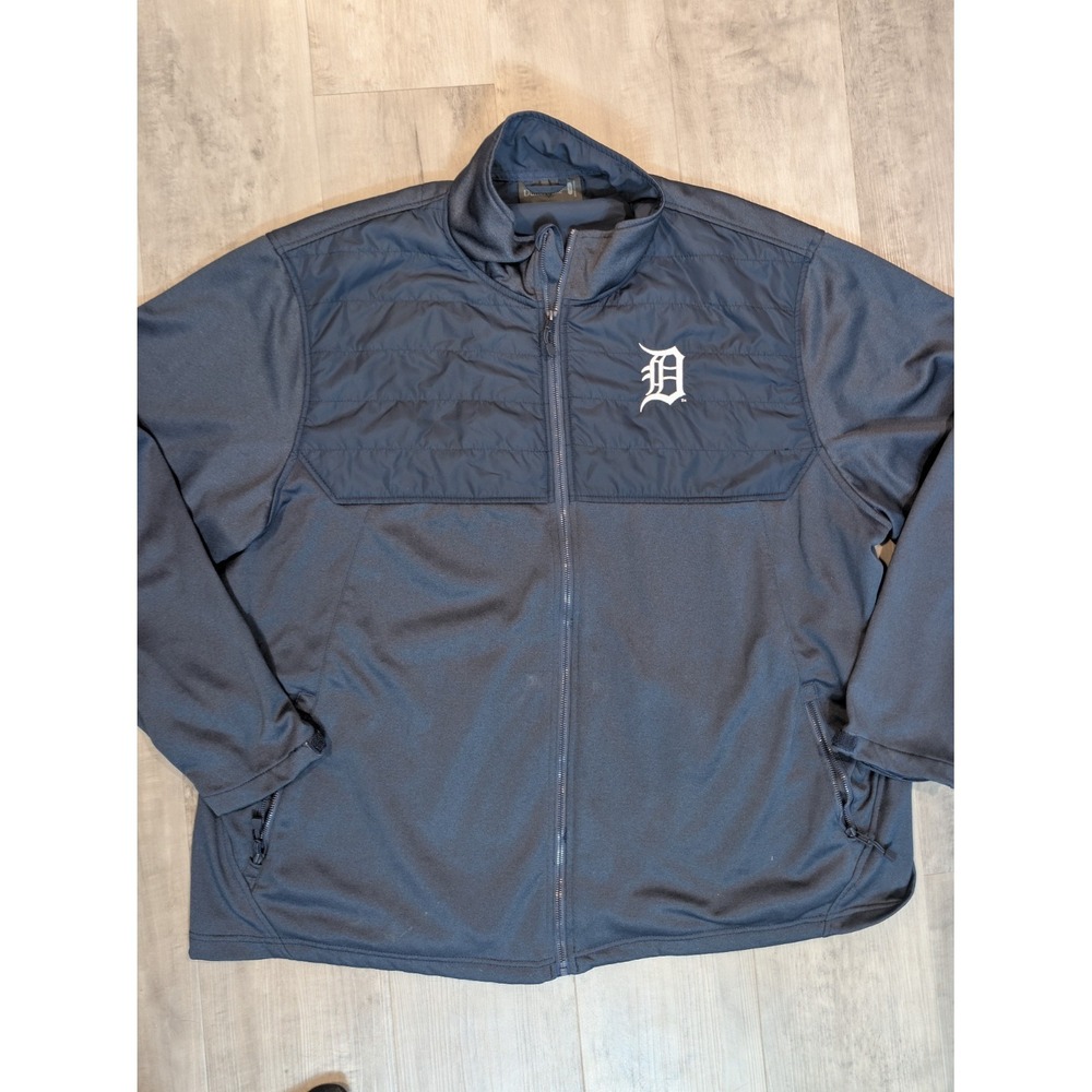 Detroit Tigers Dunbrooke Explorer Jacket Men's Size 3X Navy Full Zip Coat